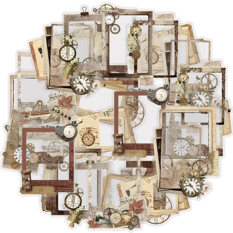Laptop Sleeve Blank - Etori Life Time Stamp 20Pcs Steampunk