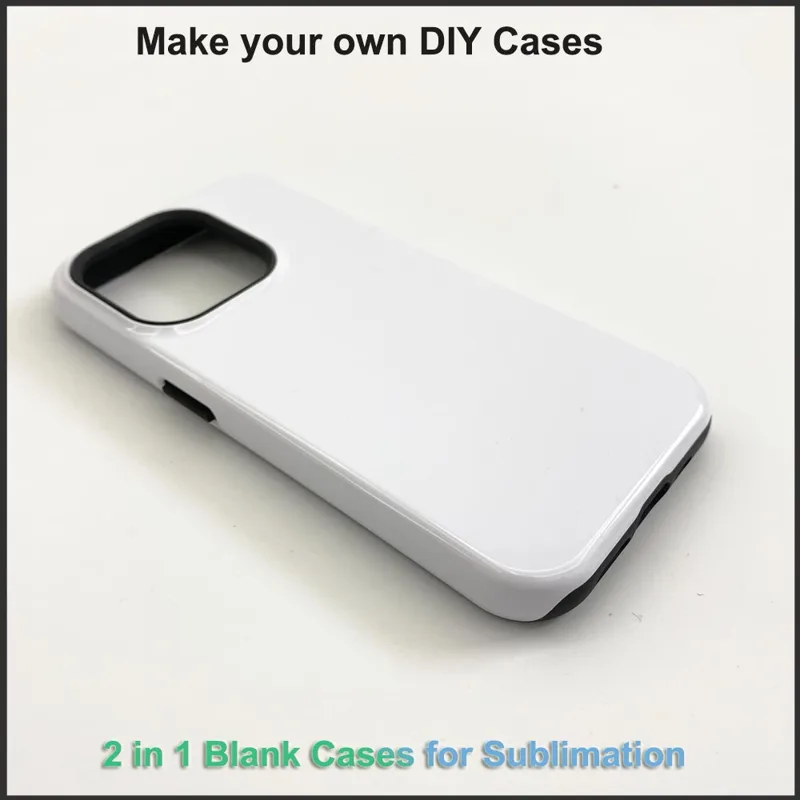 Phone Case Blank Print - 5 pcs 2 in 1 Blank