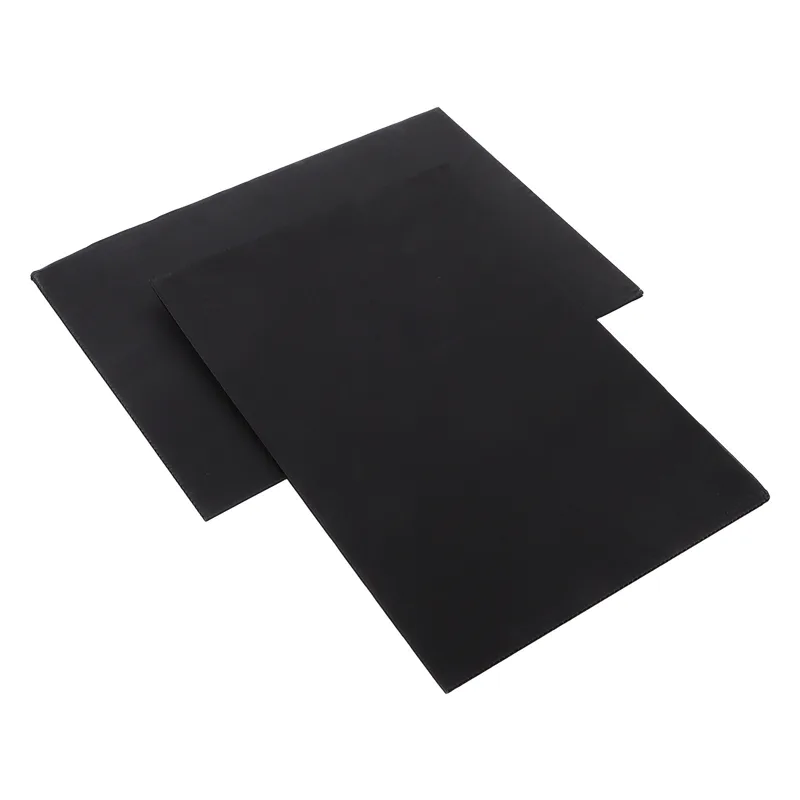 Yard Sign Blank - 2Pcs Professional Black Blank Courtyard Signs