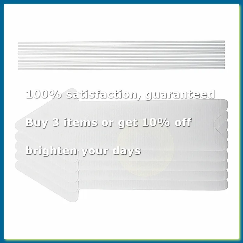 Yard Sign Blank - 5 Pack White Blank Wedding Directional
