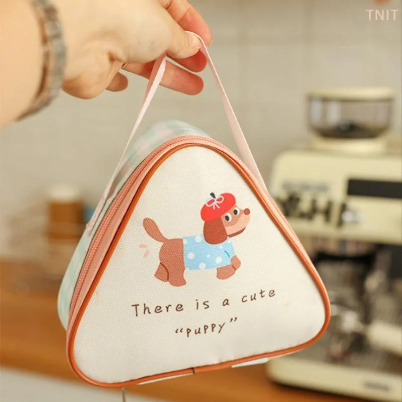 Tote Bag Sublimation - [J] Cute Cartoon Insulated Lunch Bag