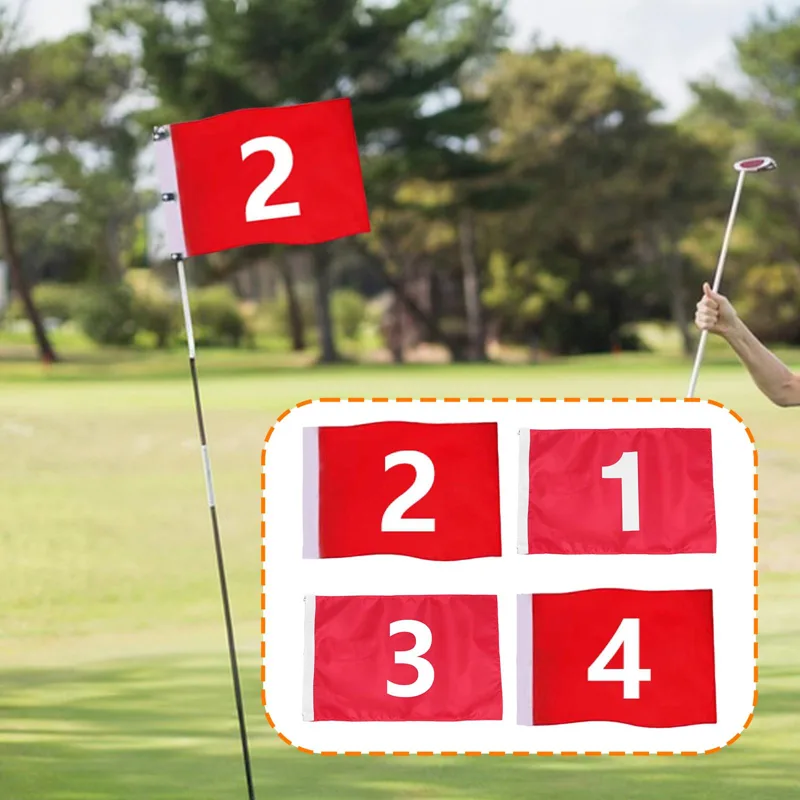 Yard Sign Blank - Durable Fabric Golf Flag Large Numbered