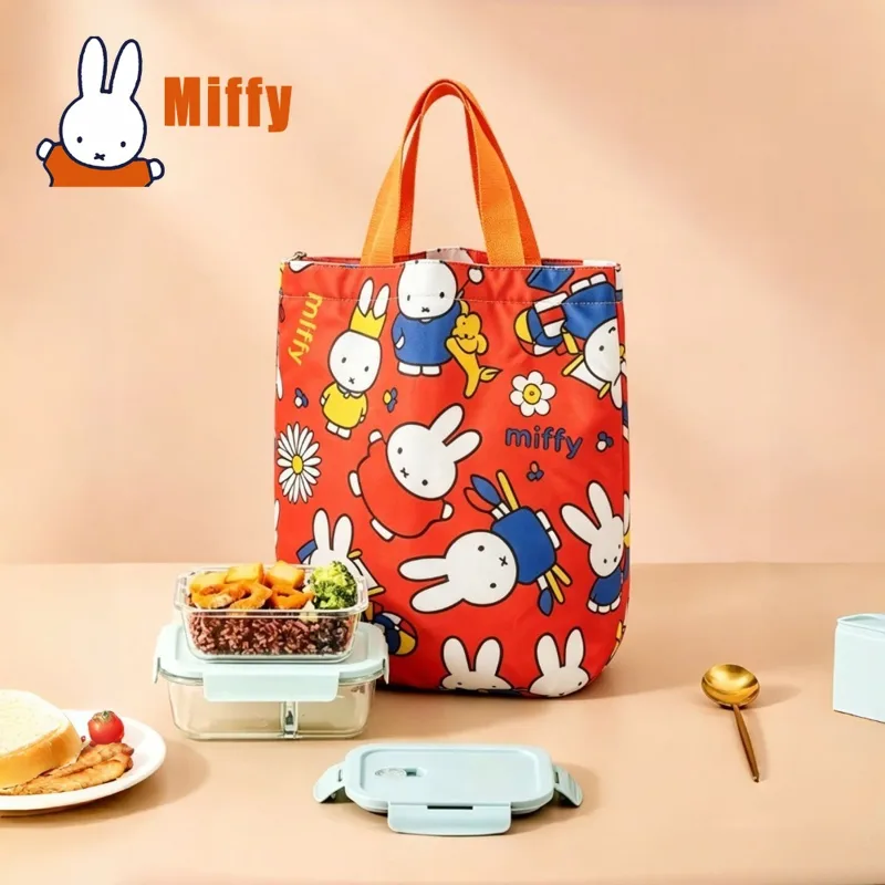 Tote Bag Sublimation - Kawaii Miffy Lunch Bag Cute Rabbit