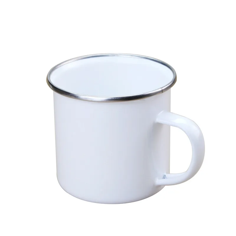 Sublimation Mug White - Personalized Sublimation Blank Stainless Steel Enamel