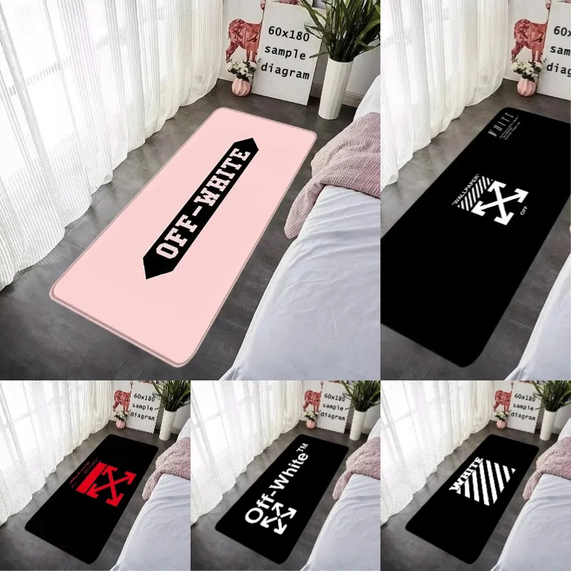Puzzle Blank White - Door Mat Interior Bedside Foot Rug