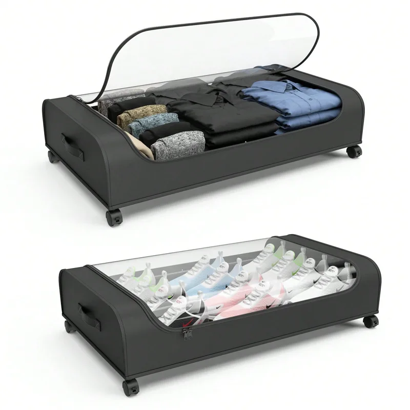 Metal Photo Panel - Underbed Storage Organizer With Wheels Clear