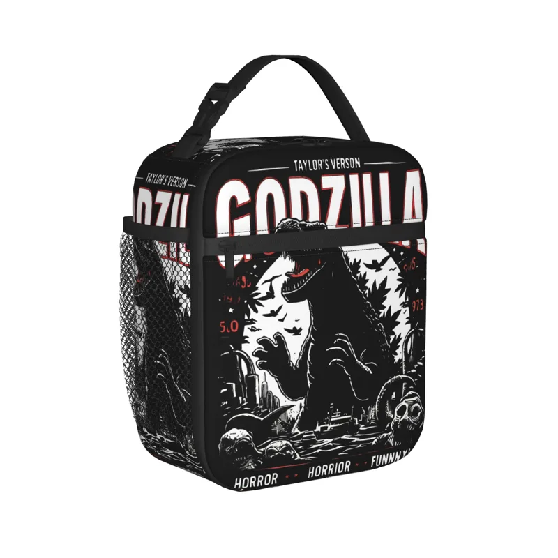 Tote Bag Sublimation - Godzillaed Anime Insulated Lunch Bags Thermal