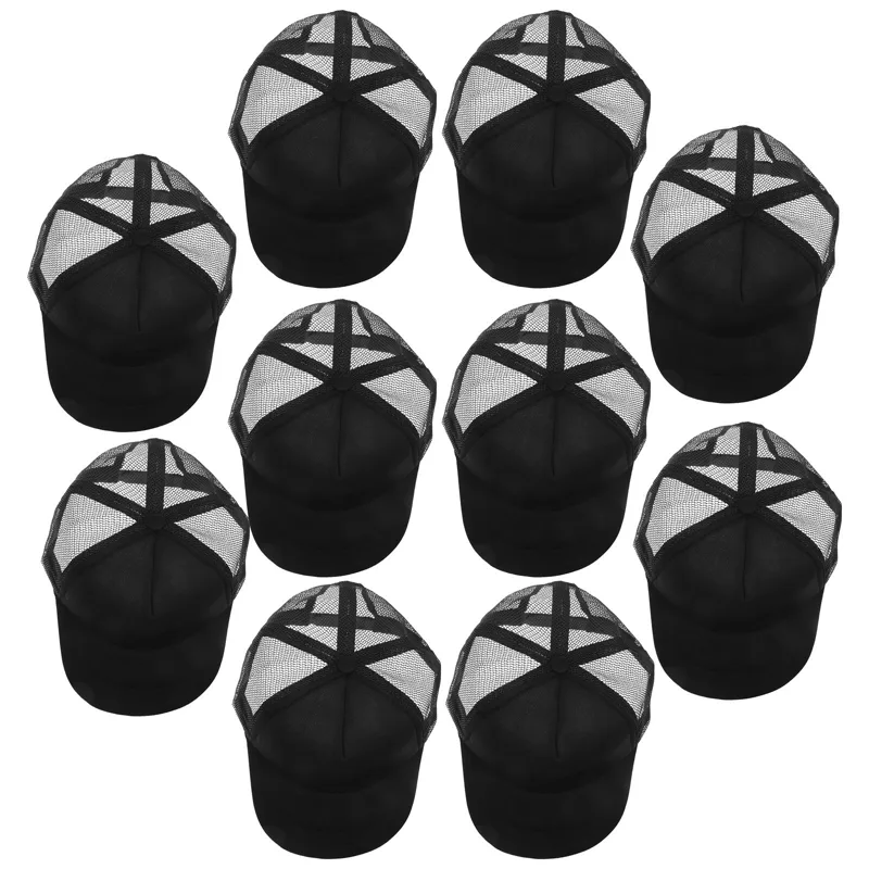 Hat Sublimation Blank - 10Pcs Mesh Baseball Caps Sublimation Blank