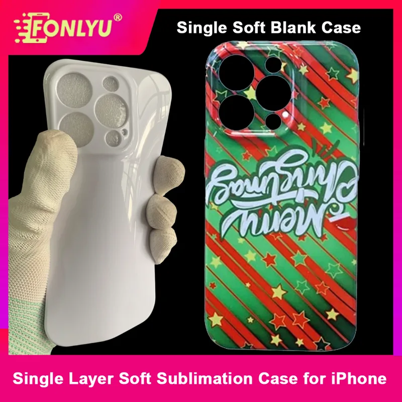 Phone Case Blank Print - FONLYU 3D Film Sublimation Blank Phone