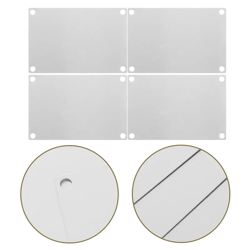 Yard Sign Blank - 5Pcs Blank Stainless Steel Outdoor Yard