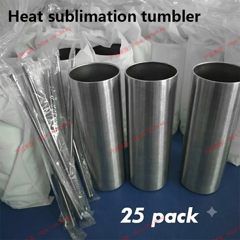 Tumbler 20Oz White - ProSub 20oz Straight Skinny Tumbler Sublimation