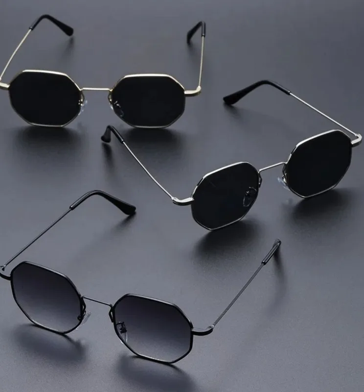 Metal Photo Panel - Sexy Small Square Sunglasses Women Luxury