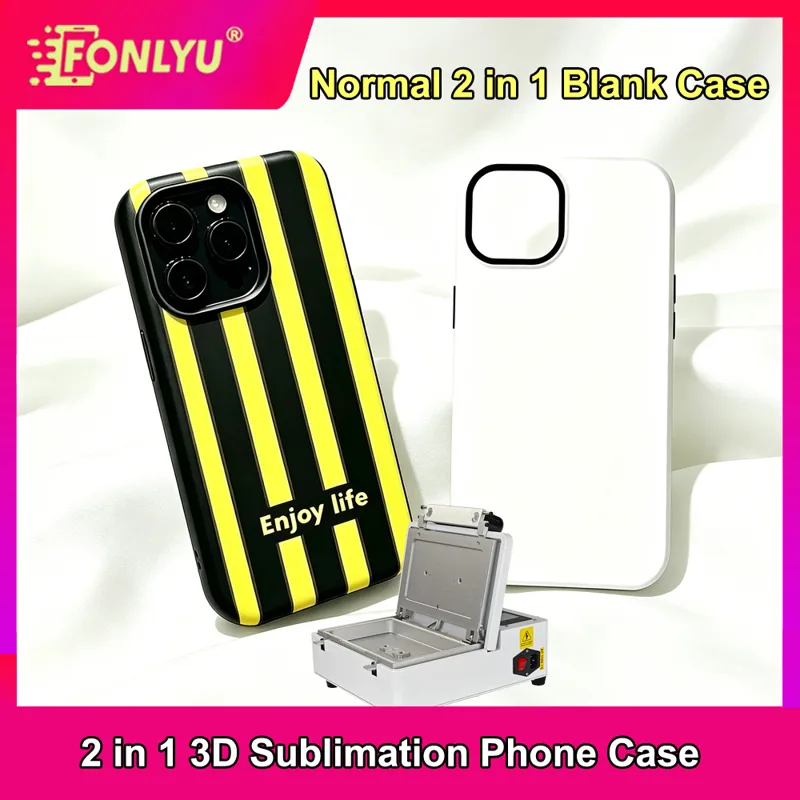 Phone Case Blank Print - FONLYU 10pc 2 in 1 Blank