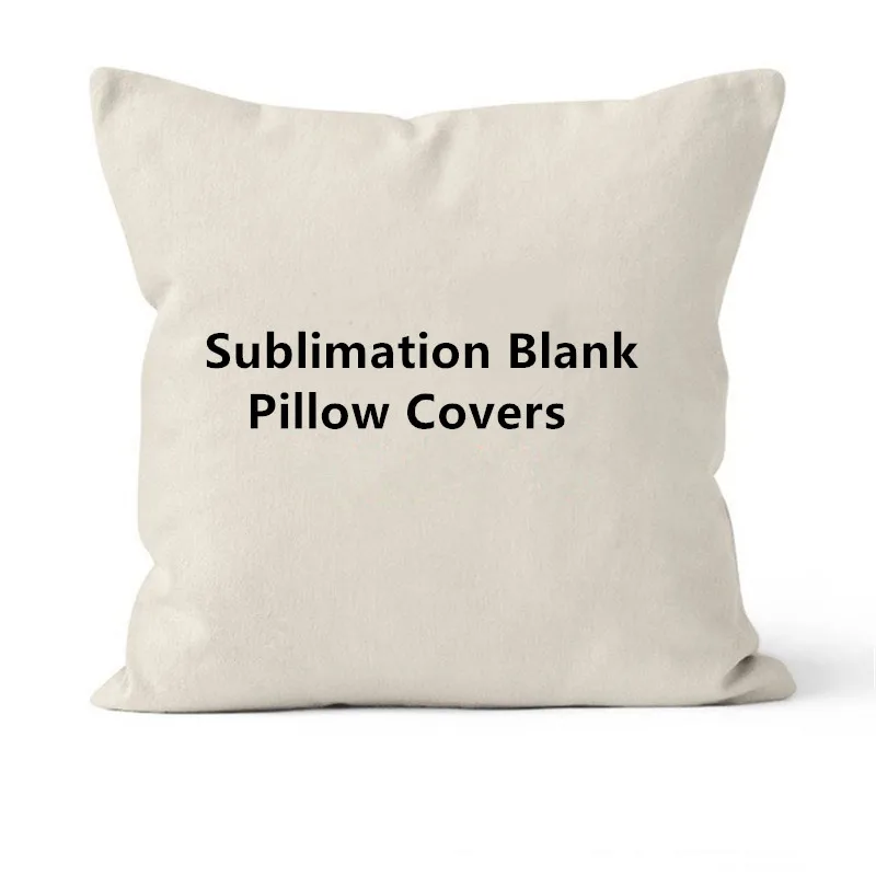 Pillow Cover Sublimation - 10 Pcs Sublimation Blank Pillow Cushion