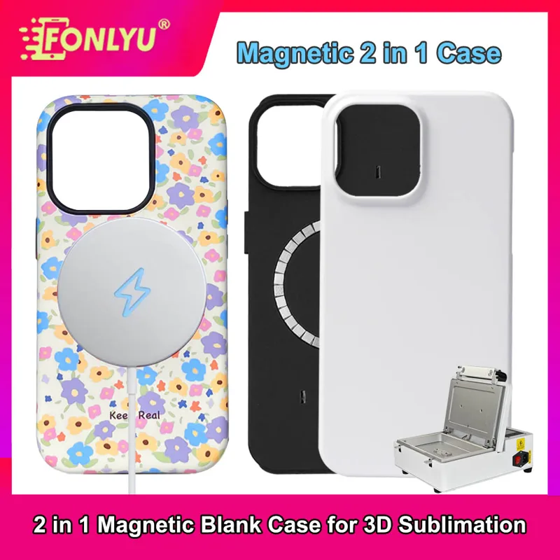 FONLYU Magnetic 2 in 1 3d Film - огляд і ціна Phone Case Blank Print