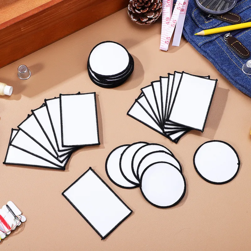 30Pcs Adhesive Blank Patches S - огляд і ціна Hat Sublimation Blank