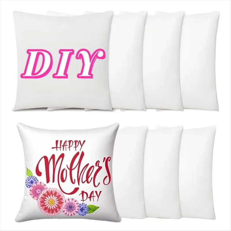N14R Top 8pcs Sublimation Blan - огляд і ціна Pillow Cover Sublimation