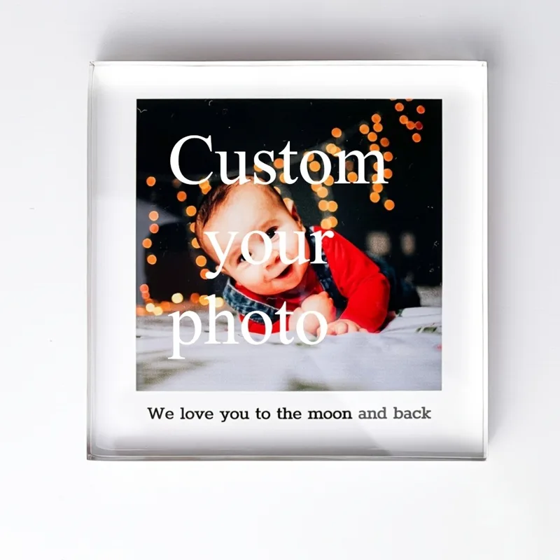 Custom Personal 2D Flat Acryli - огляд і ціна Photo Acrylic Block
