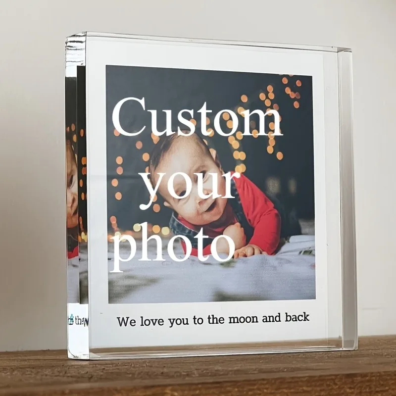 Custom Personal 2D Flat Acryli - огляд і ціна Photo Acrylic Block