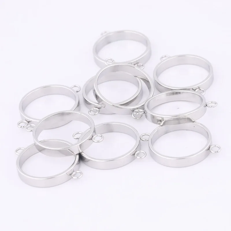 10pcs Stainless Steel 14mm Ope - огляд і ціна Metal Photo Panel