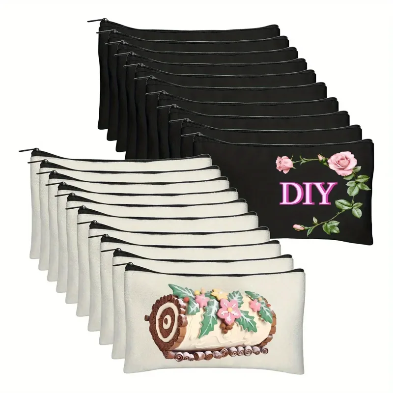 20pcs Sublimation Blank Makeup - огляд і ціна Tote Bag Sublimation