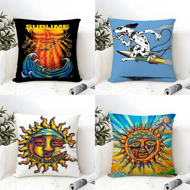 S-Sublime Band Reggae Cushion  - огляд і ціна Pillow Cover Sublimation