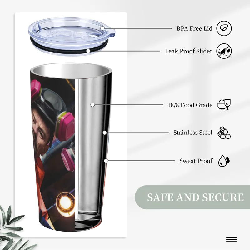 Walter White Pinkman Tumbler V - огляд і ціна Tumbler 20Oz White
