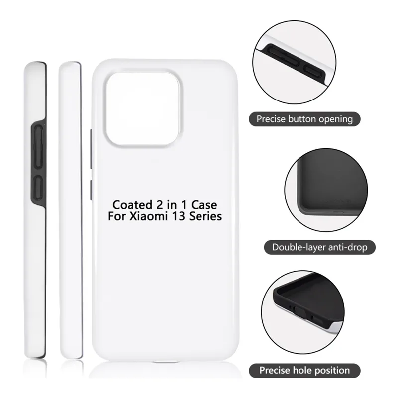 Coated 2 in 1 Blank Phone Case - огляд і ціна Phone Case Blank Print