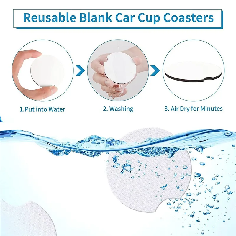 COFA-1 Set DIY Sublimation Bla - огляд і ціна Coaster Sublimation Blank