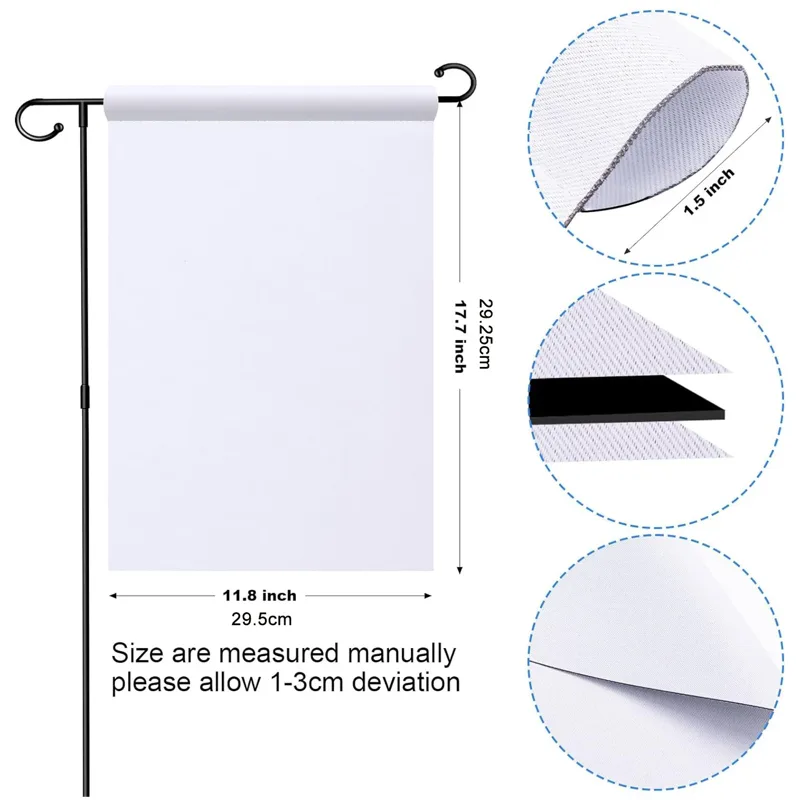 5pcs Double-Sided Blank Garden - огляд і ціна Yard Sign Blank