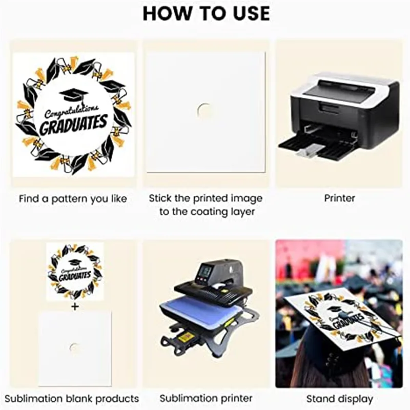Sublimation Blanks Graduation  - огляд і ціна Hat Sublimation Blank