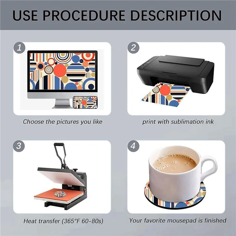 ABVT-160PC Sublimation Blank C - огляд і ціна Coaster Sublimation Blank