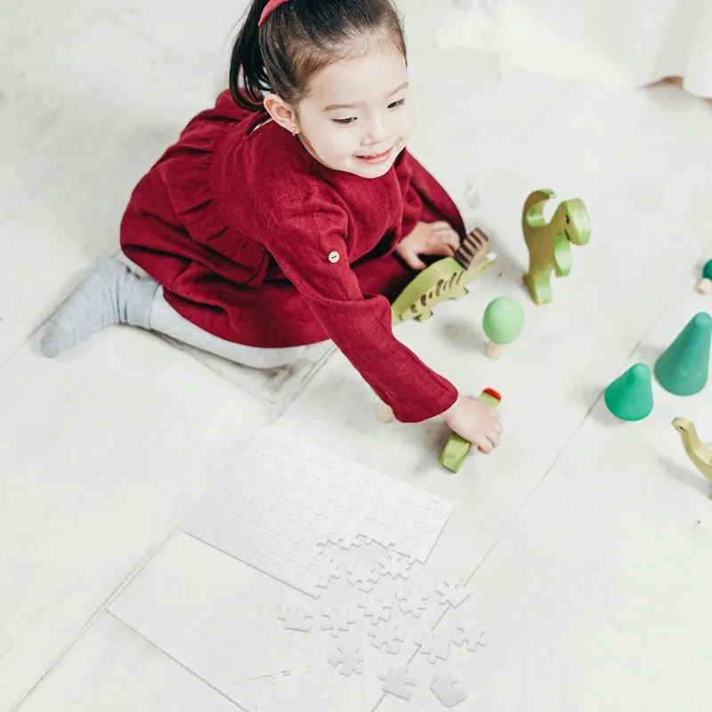 4Sheets Sublimation Blank Puzz - огляд і ціна Puzzle Blank White
