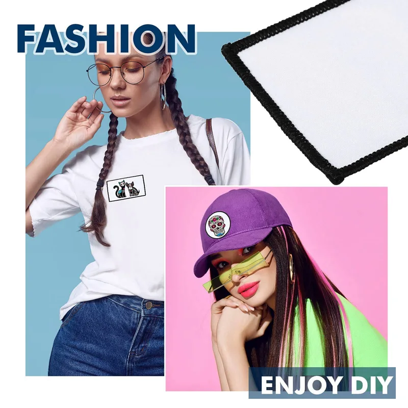 30Pc Sublimation Patches Fabri - огляд і ціна Hat Sublimation Blank