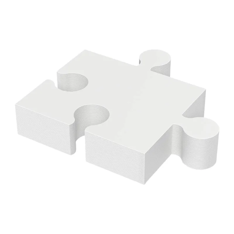 DIY White Puzzle Pieces Blank  - огляд і ціна Puzzle Blank White