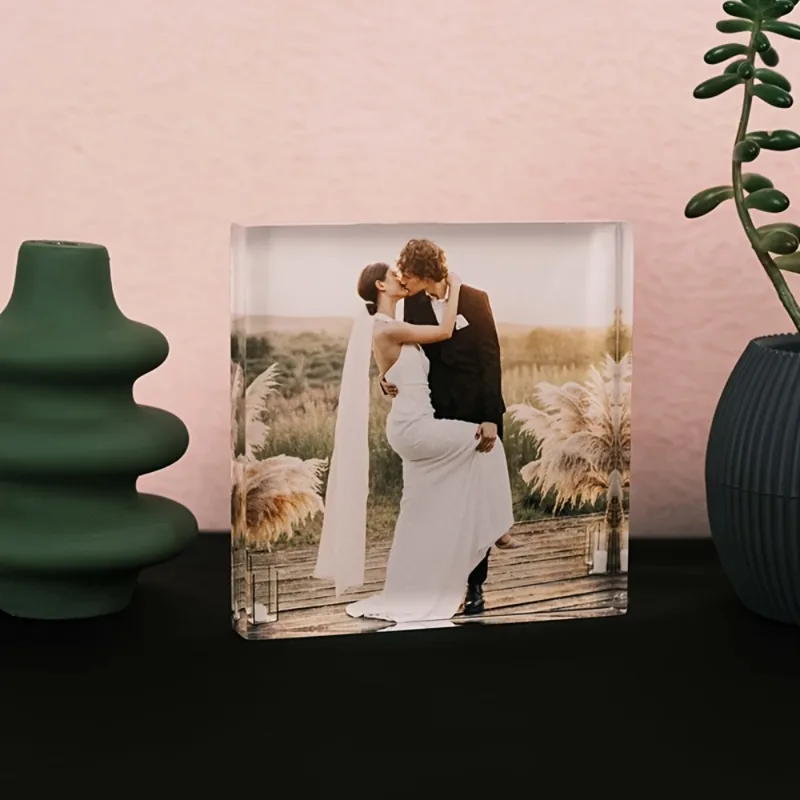 Custom Acrylic Anniversary Pho - огляд і ціна Photo Acrylic Block