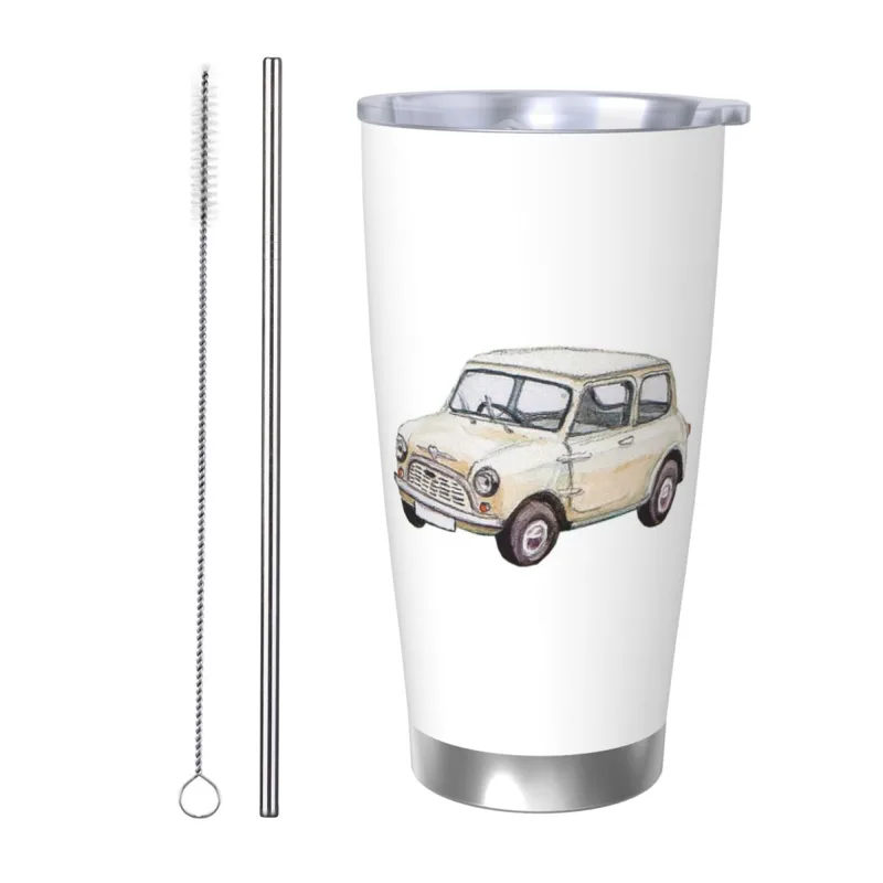 Classic White Mini Cooper In W - огляд і ціна Tumbler 20Oz White