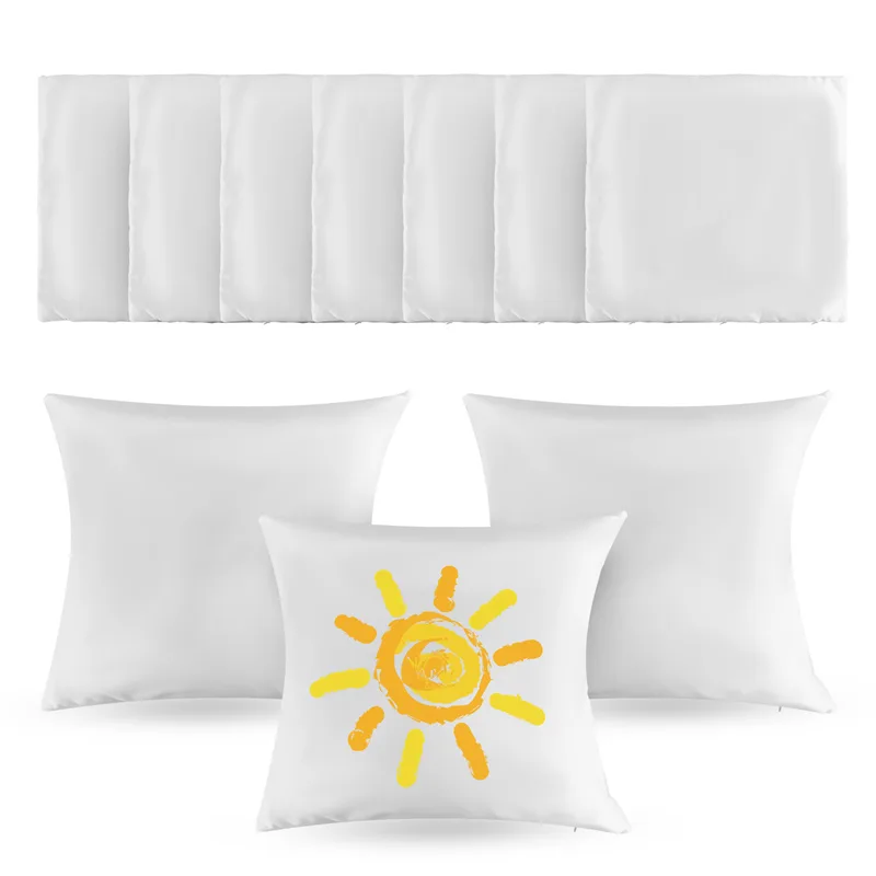40X40 White Plain Sublimation  - огляд і ціна Pillow Cover Sublimation