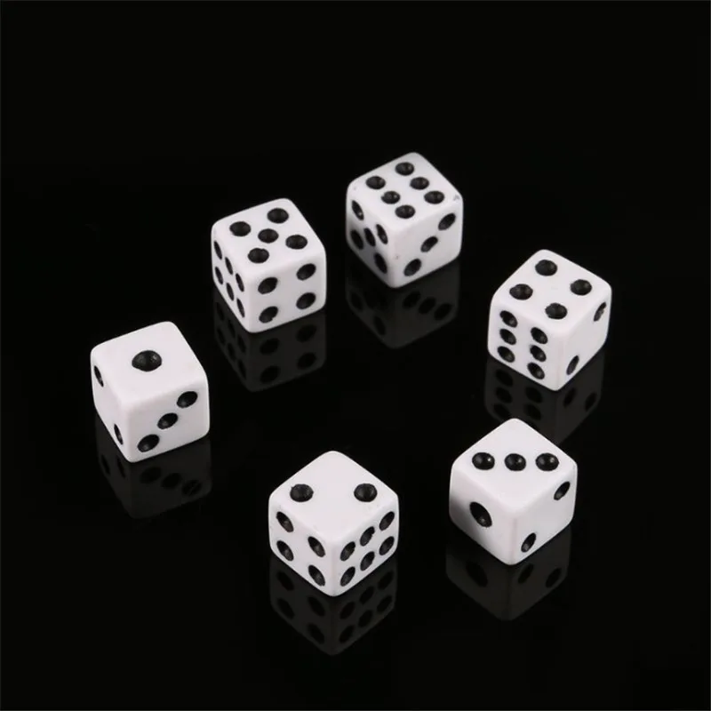 50PCS 8MM 10MM Square Point Di - огляд і ціна Puzzle Blank White