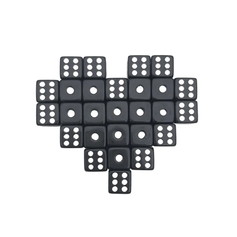 50PCS 8MM 10MM Square Point Di - огляд і ціна Puzzle Blank White