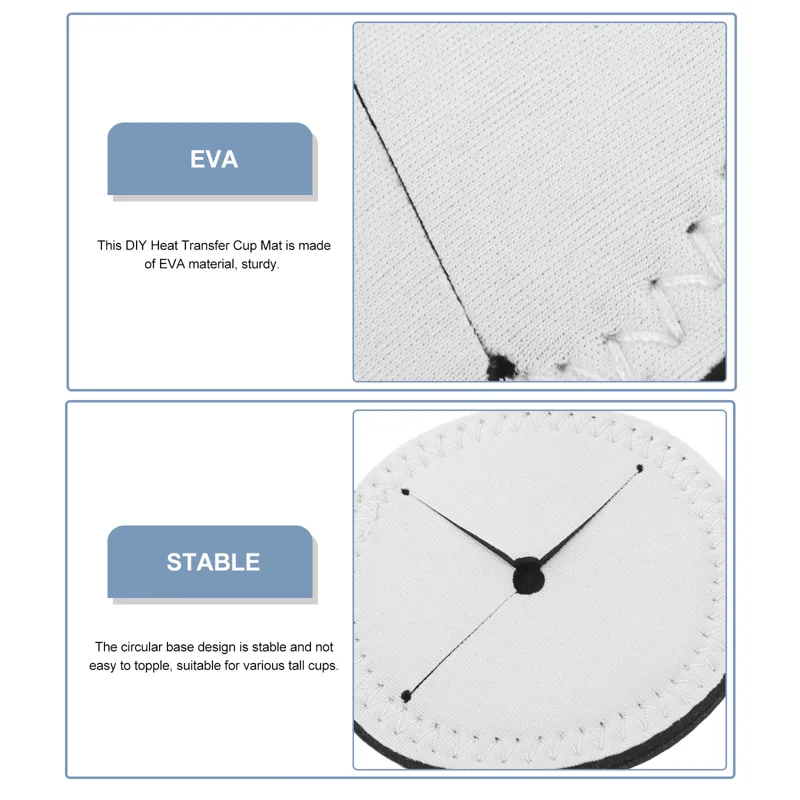 4Pcs Sublimation Cup Coasters  - огляд і ціна Coaster Sublimation Blank