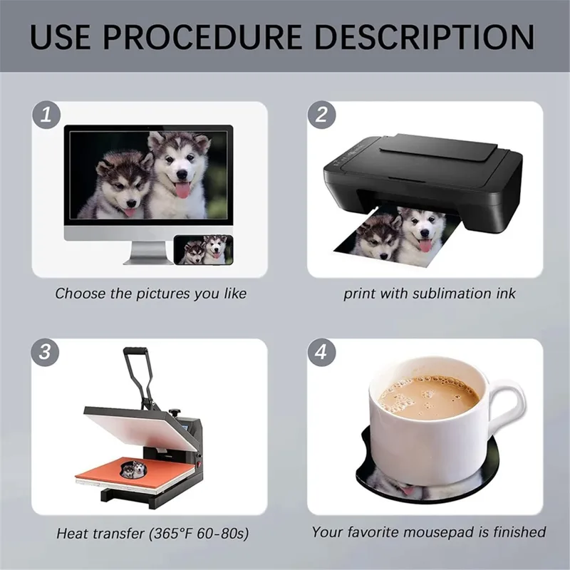 Budget-Friendly-Bulk Sublimati - огляд і ціна Coaster Sublimation Blank