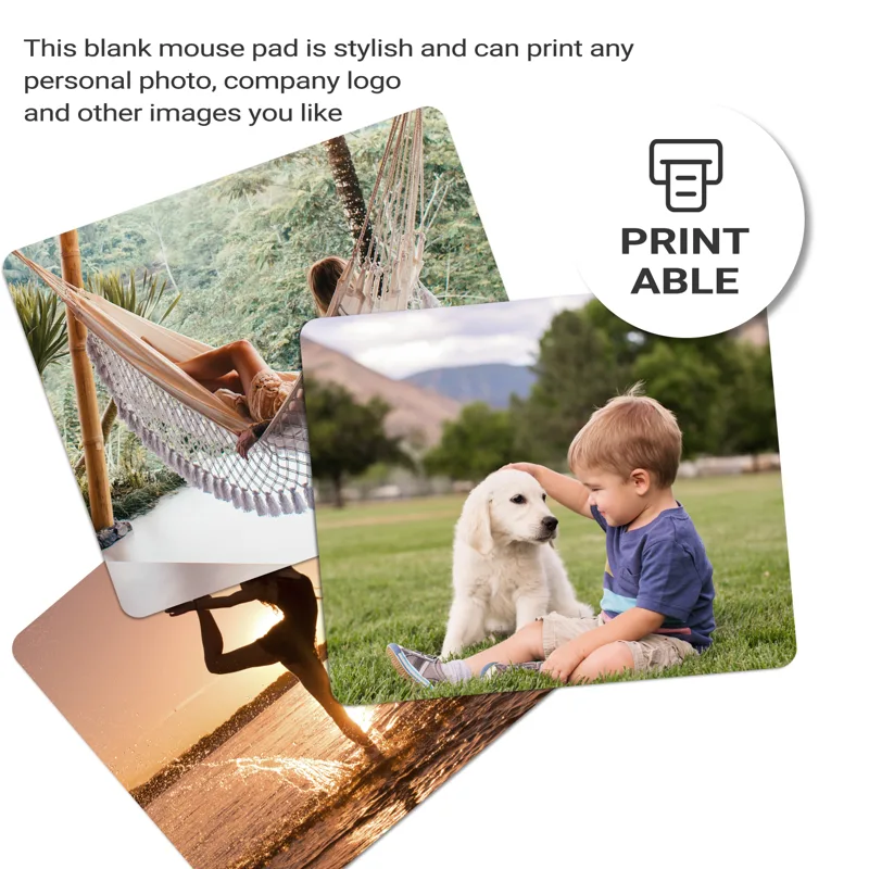 HOT SALE 10Pcs Blank Mouse Pad - огляд і ціна Mouse Pad Blank Sublimation