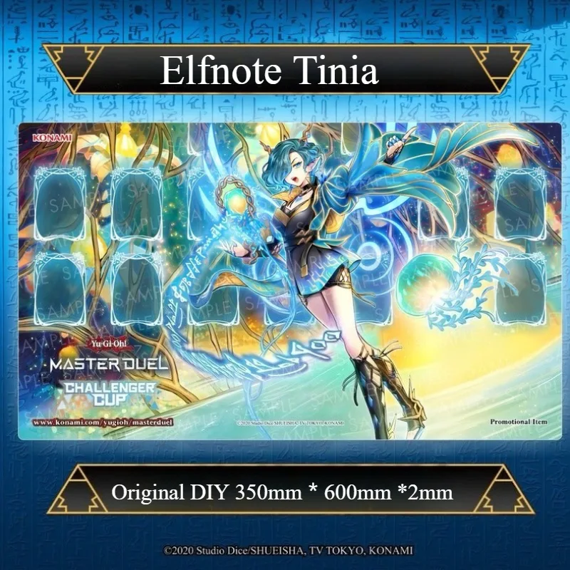 Yugioh Elfnote Tinia Play Mat  - огляд і ціна Door Mat Blank