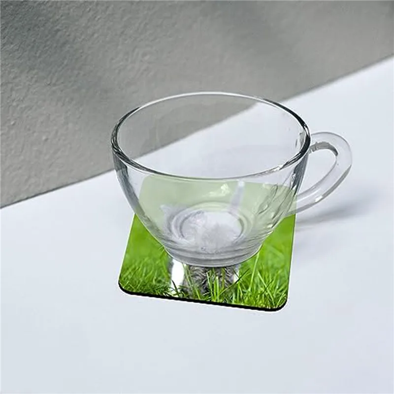 ABGE-40 PCS Sublimation Coaste - огляд і ціна Coaster Sublimation Blank