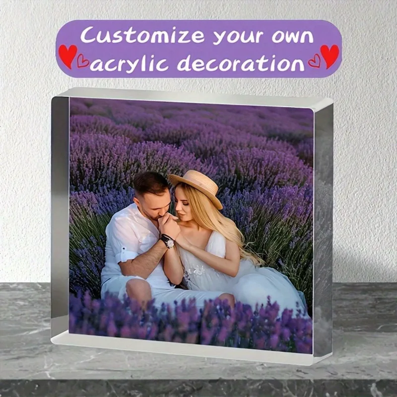 2D Flat Acrylic Photo Block -  - огляд і ціна Photo Acrylic Block