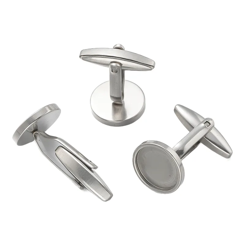 5Pcs Stainless Steel Cufflinks - огляд і ціна Metal Photo Panel