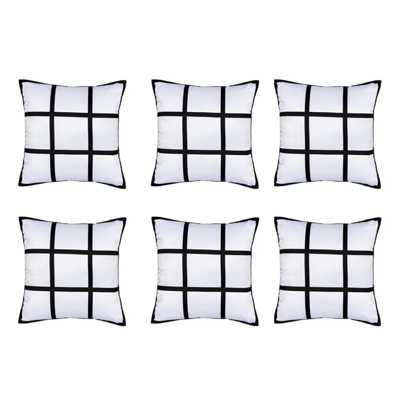 A45I 6Pcs Sublimation Blank Pa - огляд і ціна Pillow Cover Sublimation