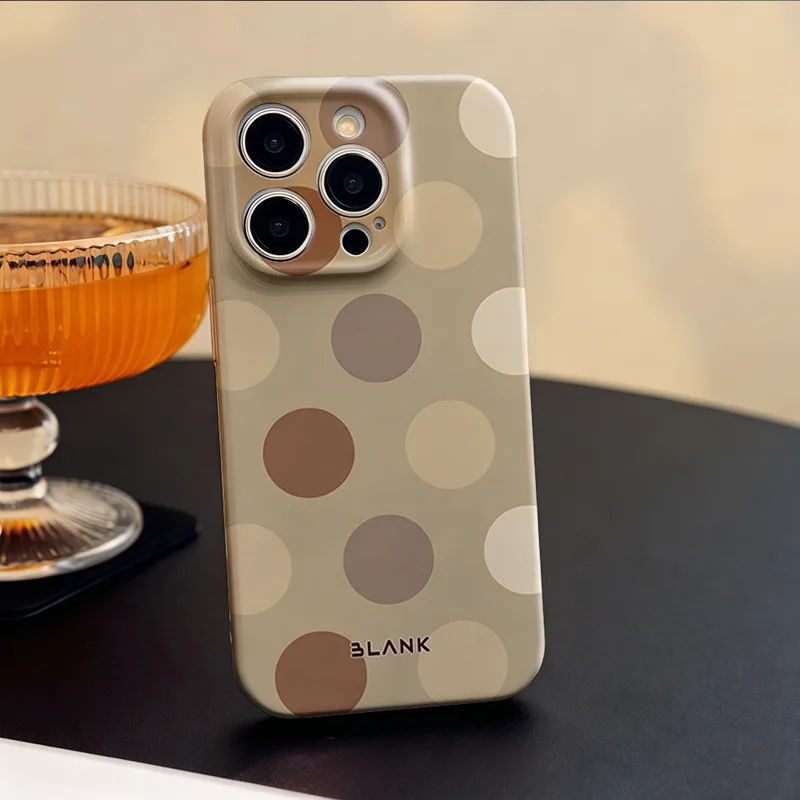 Mocha Cow Print For iPhone 17  - огляд і ціна Phone Case Blank Print