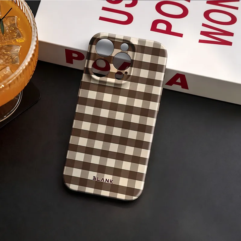 Mocha Cow Print For iPhone 17  - огляд і ціна Phone Case Blank Print